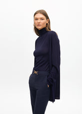 Long Cardigan with Side Slits