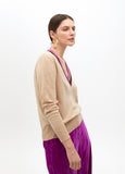 Bicolor Neck Sweater
