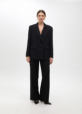 Straight Pants with Strass