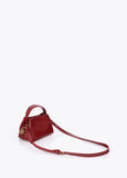 mf2604009-Small leather-effect shoulder bag-Red