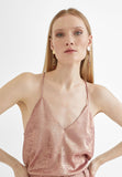 MS2415022-Pink-Camisole top with a V-neckline