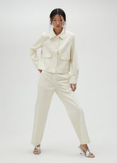 Rhinestone detail trousers