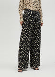 Polka dot palazzo trousers