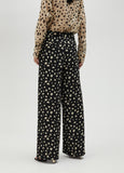 Polka dot palazzo trousers
