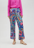 Paisley print trousers