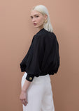 Bomber Jacket with Raglan Sleeves and Pockets