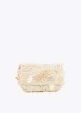 Tone-On-Tone Beaded Baguette