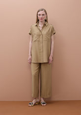 Fluid Culotte Pants