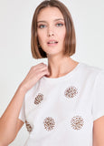 Flower and Jewelry T-shirt