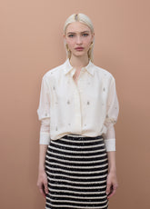 Long Shirt with Beadwork