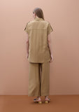 Sleeveless Pocket Shirt