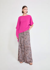 Cape Sleeve Blouse