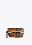 12404004-Animal print toiletry bag-Brown