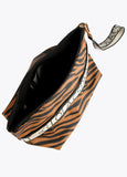12404004-Animal print toiletry bag-Brown
