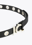 12407014-LC buckle belt-Black
