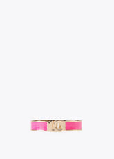 12413004-LC lacquered bracelet-Fuchsia