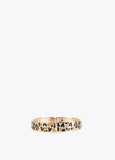 12413009-Golden animal print bracelet-Printed