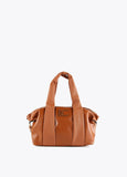 12419007-Contrast textured bowling bag-Camel