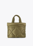 12427018-Quilted crossbody bag -Kaki