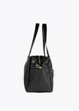 12429002-Neon logo weekend bag-Black