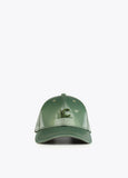 12443016-Patent leather cap-Kaki