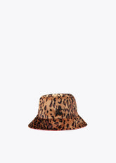 12451004-Reversible animal print hat-Printed