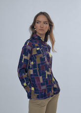 12460026-Flowing printed shirt-Multi