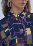 12460026-Flowing printed shirt-Multi