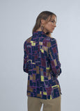 12460026-Flowing printed shirt-Multi