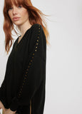 12461002-Studded sweater-Black