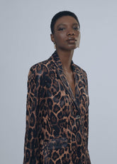 12463007-Animal print blazer-Multi