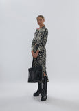 12465010-Zebra print dress-Multi