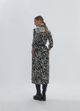 12465010-Zebra print dress-Multi