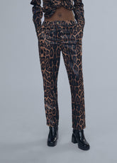 12467018-Animal print trousers-Multi