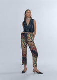 12467033-Floral print joggers-Raw