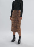 12468003-Animal print skirt-Multi