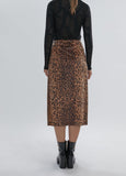 12468003-Animal print skirt-Multi