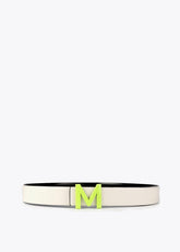 32407004-Two-tone reversible belt-Beige