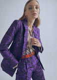 32463001-Jacquard blazer-Lilac
