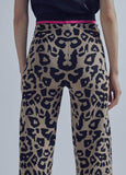 32467012-Animal print culottes-Multi
