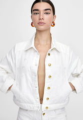 LS2402018-White-Monochrome embroidered jacket