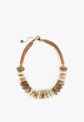 LS2403051-Brown-Multi-piece necklace