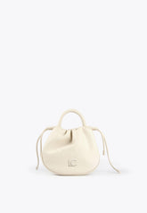 LS2404007-Ecru-Crossbody bag with raised logo