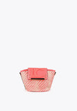 LS2404038-Coral-Mini basket-style crossbody bag