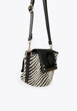 LS2404038-Black-Ecru-Mini basket-style crossbody bag