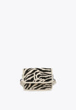 LS2404044-Ecru-Metal-Animal print crossbody bag