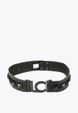 LS2406007-Black-Raffia-effect belt
