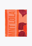 LS2407009-Orange-Red-Monogram and floral print scarf