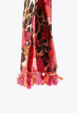 LS2413005-Red-Pink-Floral and animal print pareo