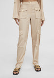LS2414023-Beige-Trousers with cargo pockets